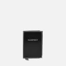 Aspinal of London Plain "Passport" Cover - Black EBL
