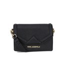 Karl Lagerfeld K/Klassik Super Mini Cross Body Bag - Black