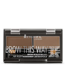 Rimmel Brow This Way Eyebrow Kit - Medium Brown