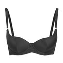 L'Agent Women's Penelope Padded Balcony Bra - Black