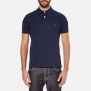 Polo Ralph Lauren Men's Slim Fit Short Sleeved Polo Shirt - Newport Navy