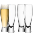 LSA Bar Lager Glasses - 400ml (Set of 4)