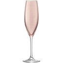 LSA Polka Champagne Flutes 225ml Metallics (Set of 4)