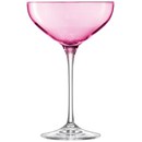LSA Polka Champagne Saucers 235ml Pastel (Set of 4)