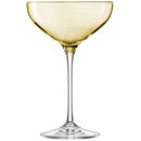 LSA Polka Champagne Saucers 235ml Pastel (Set of 4)