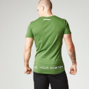 Myprotein Men's Longline Short Sleeve T-Shirt, Green