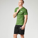 Myprotein Men's Longline Short Sleeve T-Shirt, Green