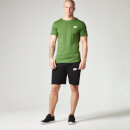 Myprotein Men's Longline Short Sleeve T-Shirt, Green