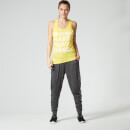 Women's Burnout Vest, Yellow