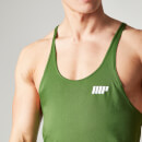 Débardeur Stringer Coupe Longue Homme, Vert