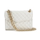 Rebecca Minkoff Women's Quilted Mini Affair Shoulder Bag - Seashell