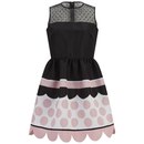 REDValentino Women's Lace Scalloped Dress - Nude