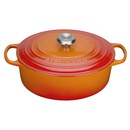 Le Creuset Signature Cast Iron Oval Casserole Dish - 29cm - Volcanic
