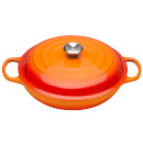 Le Creuset Signature Cast Iron Shallow Casserole Dish - 26cm - Volcanic
