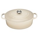 Le Creuset Signature Cast Iron Oval Casserole Dish - 27cm - Almond