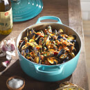 Le Creuset Signature Cast Iron Round Casserole Dish - 24cm - Teal