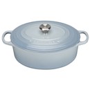 Le Creuset Signature Cast Iron Oval Casserole Dish 27cm - Coastal Blue