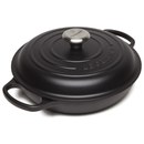 Le Creuset Signature Cast Iron Shallow Casserole Dish - 26cm - Satin Black