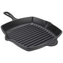 Le Creuset Signature Cast Iron Square Grillit - 26cm - Satin Black