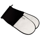 Le Creuset Textiles Double Oven Gloves - Satin Black