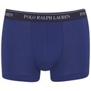 Polo Ralph Lauren Men's 3 Pack Trunk Boxer Shorts - Blue Denim