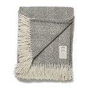 Avoca Heavy Herringbone Throw - Grey - 142cm x 183cm