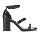 Senso Women's Robbie IV Leather Barely There Heeled Sandals - Ebony