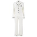 Wildfox Women's Christmas Morning Person 25th December Pyjama Set - Vanilla