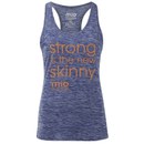 Mio Skincare Women's Performance Slogan Vest - Blue