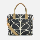 Orla Kiely Women's Zip Messenger Bag - Black
