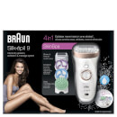 Braun Silk-épil 9 Skinspa 9961 Wet and Dry Epilator and Exfoliator