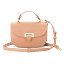 Aspinal of London Women's Letterbox Saddle Bag - Deer Brown