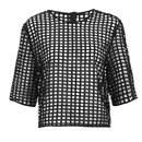 Finders Keepers Women's New Line Top - Lattice Black