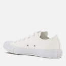 Converse Chuck Taylor All Star Ox Canvas Trainers - White Monochrome