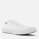 Converse Chuck Taylor All Star Ox Canvas Trainers - White Monochrome