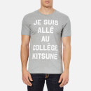 Maison Kitsuné Men's Je Suis Alle T-Shirt - Grey Melange