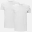 Edwin Men's Double Pack Short Sleeve T-Shirt - White