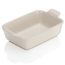 Le Creuset Stoneware Small Heritage Rectangular Roasting Dish - 19cm - Almond