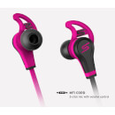 SMS Street Sport In Ear Wired Headphones with Mic & Remote - Pink