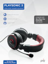 Prif PlaySonic 3 Amplified Stereo Headset (PS4/PC/PS Vita)