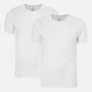 Calvin Klein Men's 2 Pack Crew Neck T-Shirt - White
