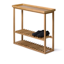 Wireworks Hello Storage Console Table - Oak