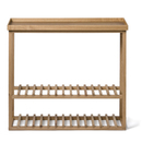 Wireworks Hello Storage Console Table - Oak
