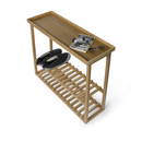 Wireworks Hello Storage Console Table - Oak