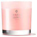 Molton Brown Rhubarb and Rose Three Wick Candle 480g