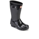 Hunter Kids' Original Gloss Wellies - Black