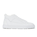 ETQ. Men's Mid Top 2 Leather Sneakers - White