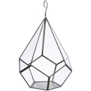 Nkuku Manduri Hanging Planter - Antique Zinc - Small