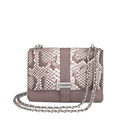 Aspinal of London Women's Lottie Python Bag - Chanterelle/Natural