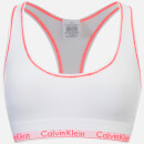 Calvin Klein Women's Modern Cotton Bralette - White/Bright Nectar
